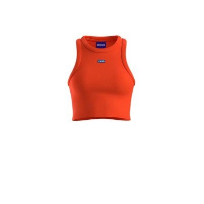 бебешки,потник,дамски,топове,hugo,baby,10257055,blue,sleeveless,top,orange,(medium,orange)