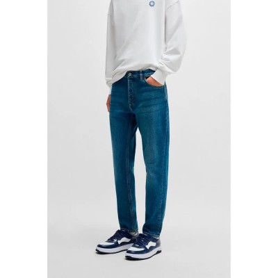 дънки,мъжки,панталони,hugo,blue,brody,10259241,jeans,blue