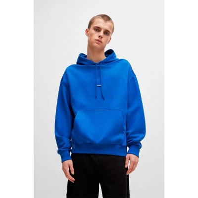 суичър,мъжки,пуловери,hugo,blue,nalonso,01,hoodie,blue