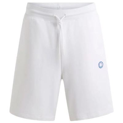 къси,панталони,мъжки,панталони,hugo,blue,nylsho,10249110,sweat,shorts,white