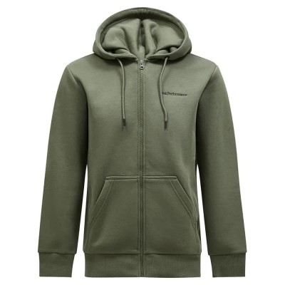 блуза,мъжки,пуловери,peak,performance,original,small,logo,full,zip,sweatshirt,green,(pine,needle)
