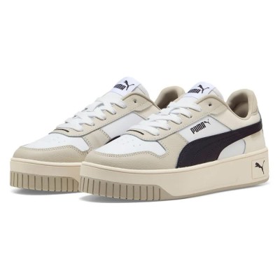 маратонки,дамски,маратонки,puma,carina,street,trainers,beige,(puma,white,puma,black,desert,dust)