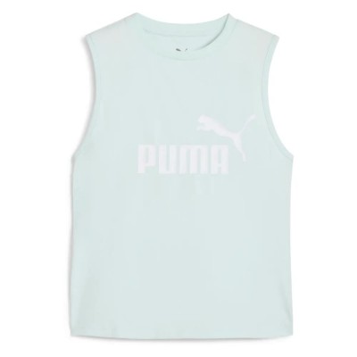 тениска,дамски,тениски,puma,ess,no.,1,logo,slim,sleeveless,t,shirt,peaceful,blue,(blue)