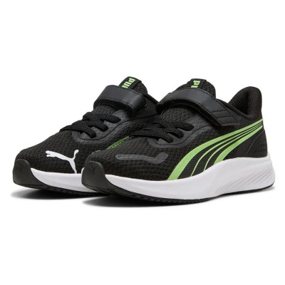 маратонки,детски,маратонки,puma,pounce,lite,ac+,ps,trainers,puma,black,spring,fern,puma,white