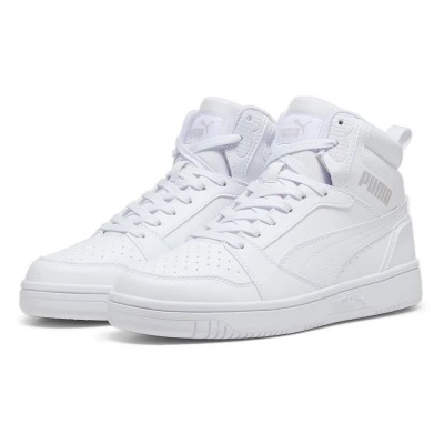 маратонки,мъжки,маратонки,puma,rebound,v6,trainers,puma,white,puma,white,cool,light,grey,(white)