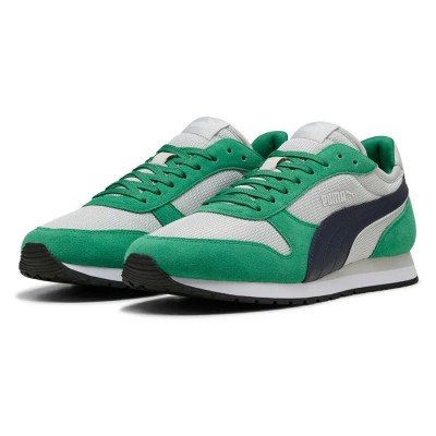 маратонки,мъжки,маратонки,puma,st,miler,trainers,glacial,grey,puma,navy,archive,green,puma,white,(green)