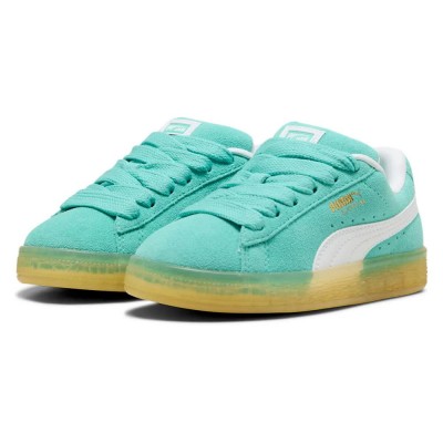 маратонки,детски,маратонки,puma,suede,xl,trainers,aquatic,puma,white,(green,blue)