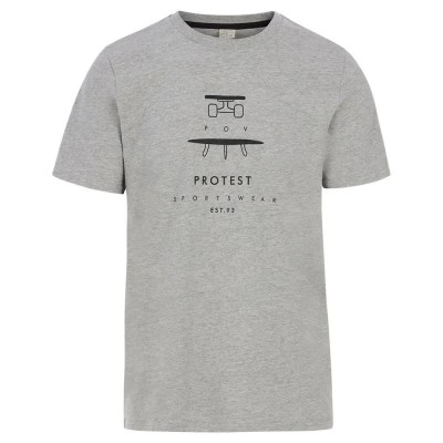тениска,мъжки,тениски,protest,andros,short,sleeve,t,shirt,grey,(dark,grey,melee)