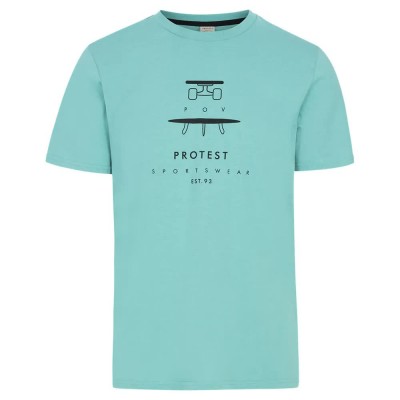 тениска,мъжки,тениски,protest,andros,short,sleeve,t,shirt,wave,green,(green)