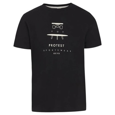 тениска,мъжки,тениски,protest,andros,short,sleeve,t,shirt,true,black,(black)
