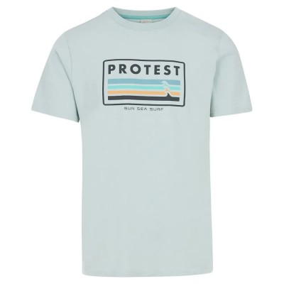 тениска,мъжки,тениски,protest,barn,short,sleeve,t,shirt,pale,green,(green)