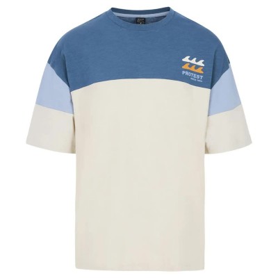 тениска,мъжки,тениски,protest,duel,short,sleeve,t,shirt,raku,blue,(beige)