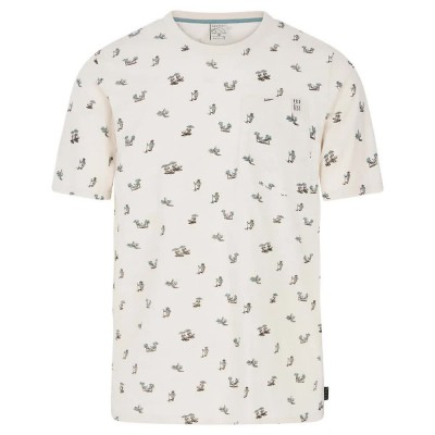 тениска,мъжки,тениски,protest,elston,short,sleeve,t,shirt,beige,(kit,off,white)