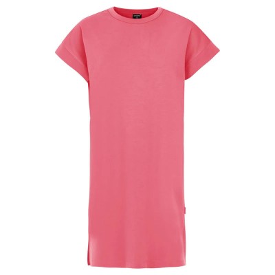 рокля,дамски,поли,и,рокли,protest,ises,short,sleeve,short,dress,guava,pink,(pink)
