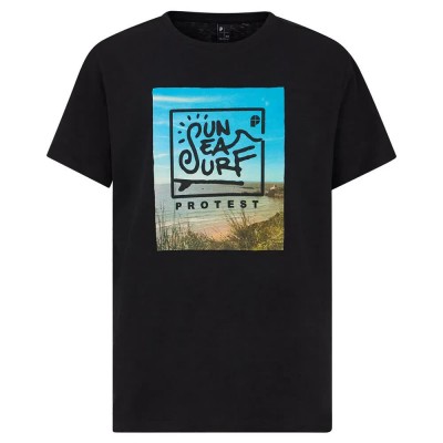 тениска,детски,тениски,protest,peter,short,sleeve,t,shirt,true,black,(black)
