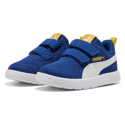 обувки,детски,маратонки,puma,courtflex,v3,mesh,in,slip,on,shoes,blue,(clyde,royal,puma,white,sunny,yellow)
