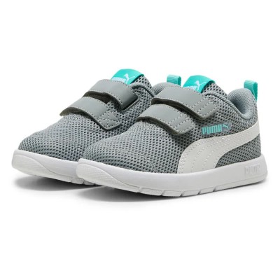 обувки,детски,маратонки,puma,courtflex,v3,mesh,in,slip,on,shoes,cool,mid,grey,puma,white,aquatic,(grey)