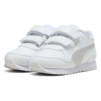 обувки,детски,маратонки,puma,st,runner,v4,sl,glitter,v,inf,slip,on,shoes,puma,white,puma,silver,cool,light,grey,(white)