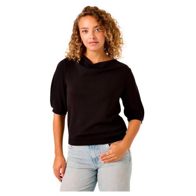 блуза,дамски,блузи,garcia,b50061,sweatshirt,black,(black)