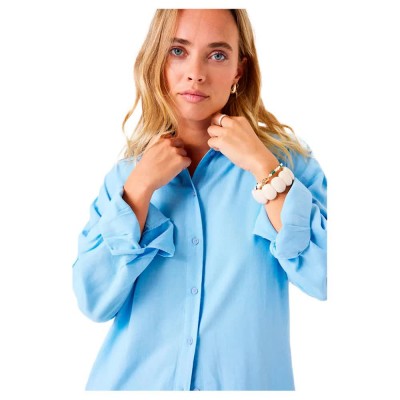 риза,с,дълъг,ръкав,дамски,блузи,дамски,ризи,garcia,e50232,long,sleeve,shirt,blue,wave,(blue)