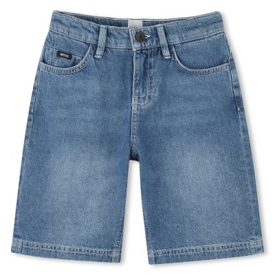 къси,панталони,детски,панталони,boss,j51994,shorts,denim,blue,clear,(blue)