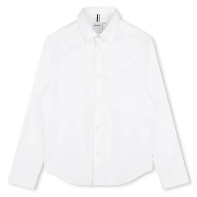 риза,с,дълъг,ръкав,детски,ризи,boss,j52009,long,sleeve,shirt,white
