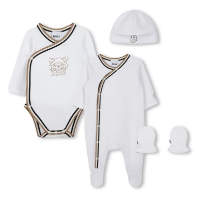 пижама,детски,пижами,boss,j52179,pyjama,white