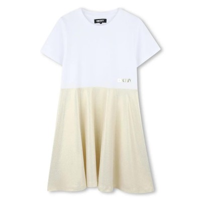 рокля,детски,поли,и,рокли,dkny,d62244,dress,yellow,gold,(white)