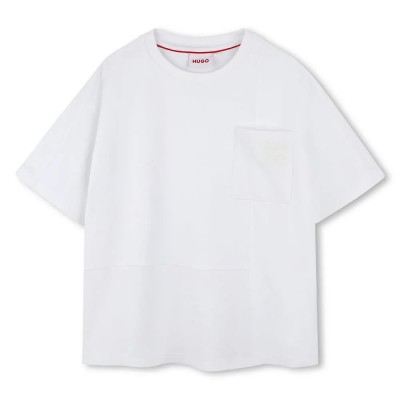 тениска,детски,тениски,hugo,g00342,short,sleeve,t,shirt,white