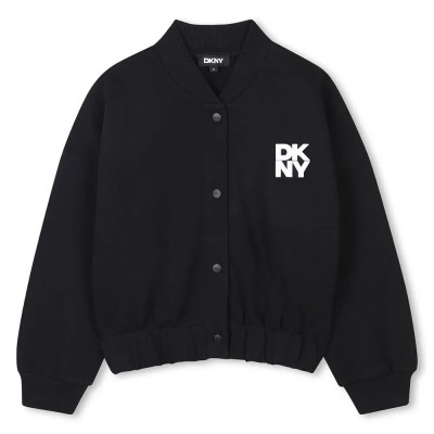 блуза,детски,блузи,dkny,d62284,full,zip,sweatshirt,black