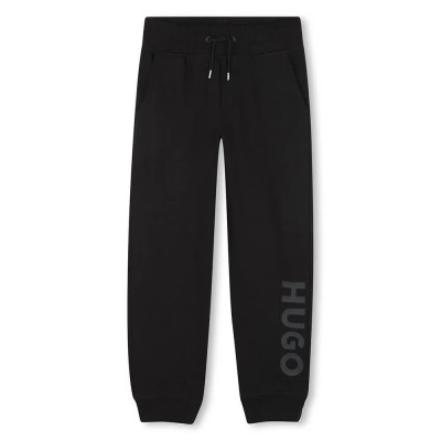 панталони,детски,панталони,hugo,g00362,pants,black