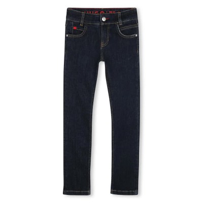 панталони,детски,панталони,hugo,g00382,pants,rinse,wash,(blue)