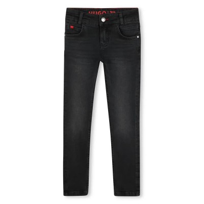 панталони,детски,панталони,hugo,g00380,pants,black