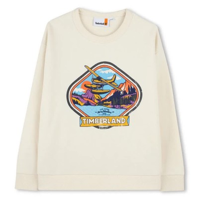 блуза,детски,блузи,timberland,t60450,sweatshirt,cream,(beige)