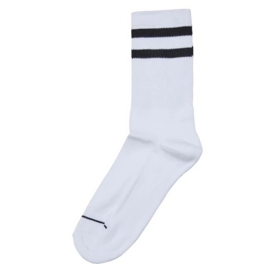 чорапи,мъжки,чорапи,дамски,чорапи,urban,classics,2,tone,college,socks,6,pairs,white,(white,black)