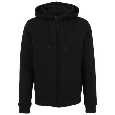 блуза,мъжки,пуловери,urban,classics,2,tone,full,zip,sweatshirt,black