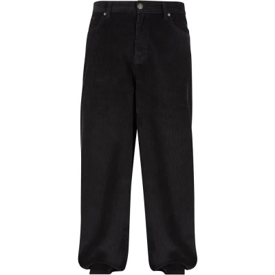 панталони,мъжки,панталони,urban,classics,90´s,corduroy,pants,black