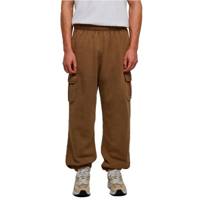 анцуг,мъжки,панталони,urban,classics,acid,washed,cargo,sweat,pants,brown