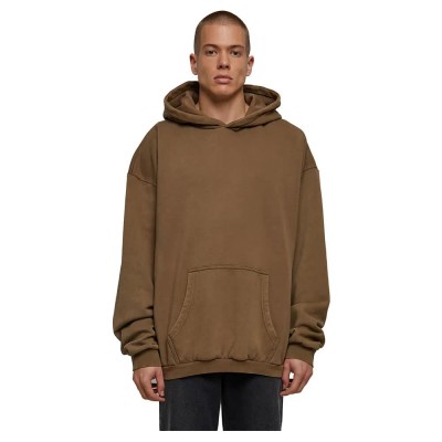 суичър,мъжки,пуловери,urban,classics,acid,washed,hoodie,summer,olive,(brown)