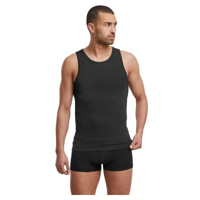 тениска,мъжки,тениски,urban,classics,bamboo,basic,sleeveless,t,shirt,2,units,black,(black)