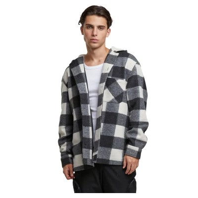 яке,мъжки,якета,urban,classics,big,check,jacket,grey