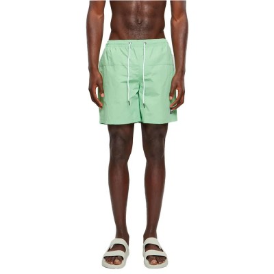 бански,гащета,мъжки,бански,костюми,urban,classics,block,swimming,shorts,vintage,green,(green)