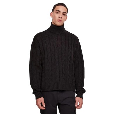 блуза,мъжки,пуловери,urban,classics,boxy,high,neck,sweater,black