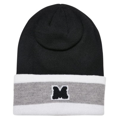 шапка,всички,шапки,urban,classics,college,team,beanie,black,heather,grey,white,(black)