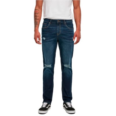 дънки,мъжки,панталони,urban,classics,distressed,stretch,jeans,blue