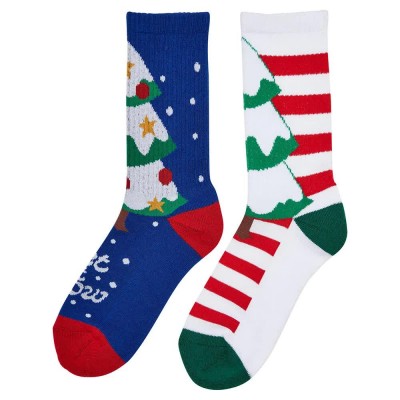 чорапи,мъжки,чорапи,urban,classics,fancy,x,mas,tree,socks,2,units,multicolor,(white,blue)