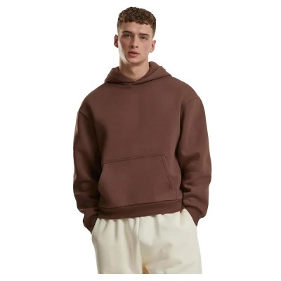 суичър,мъжки,пуловери,urban,classics,fluffy,hoodie,chocolate,brown,(brown)