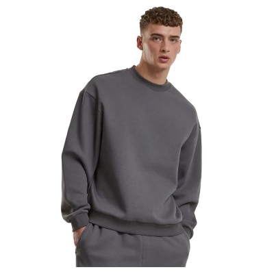 блуза,мъжки,пуловери,urban,classics,fluffy,sweatshirt,magnet,(grey)