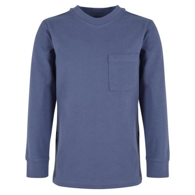 блуза,детски,блузи,urban,classics,heavy,oversized,pocket,sweatshirt,vintage,blue,(blue)