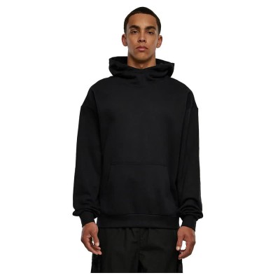 суичър,мъжки,пуловери,urban,classics,high,neck,hoodie,black